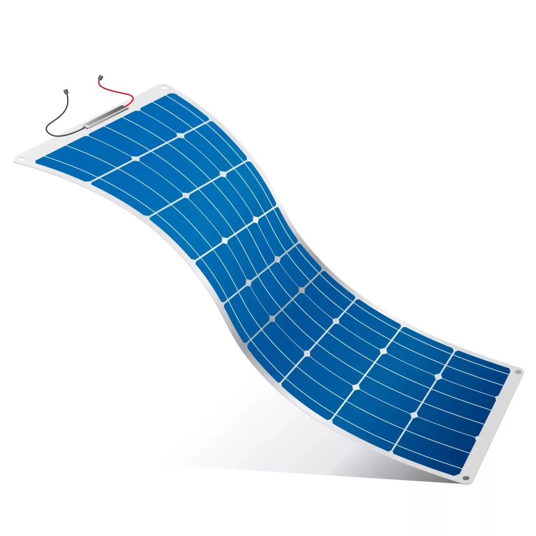 Flexible Solar Panel Vector
