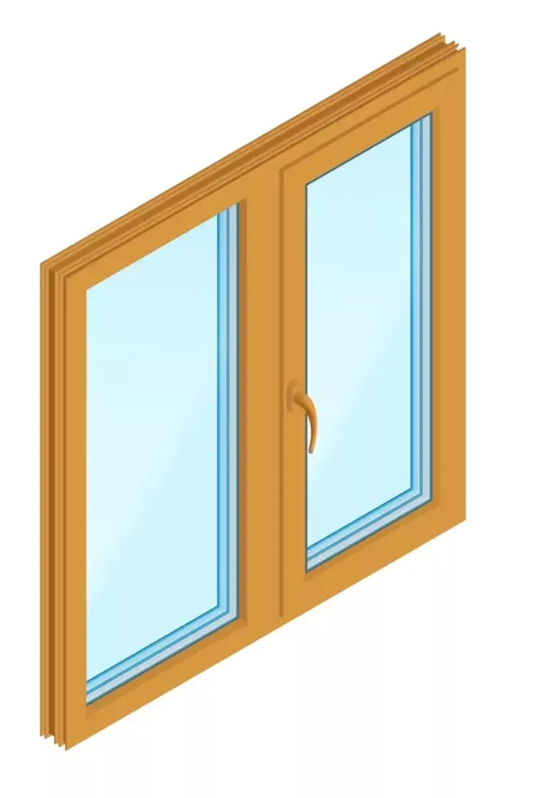 Wooden Tilt and Turn Window