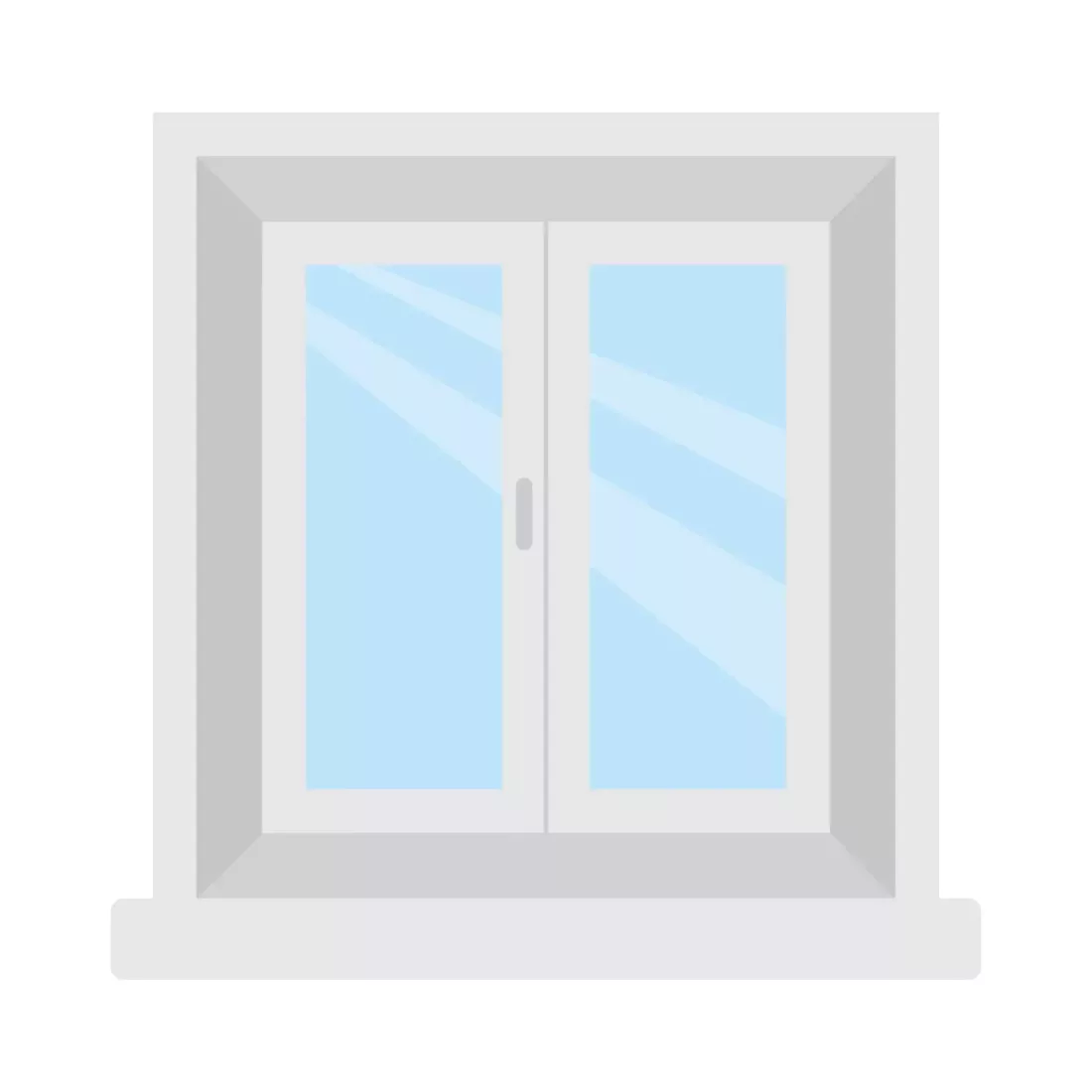 uPVC Window Vector