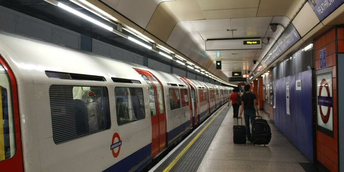 London underground station